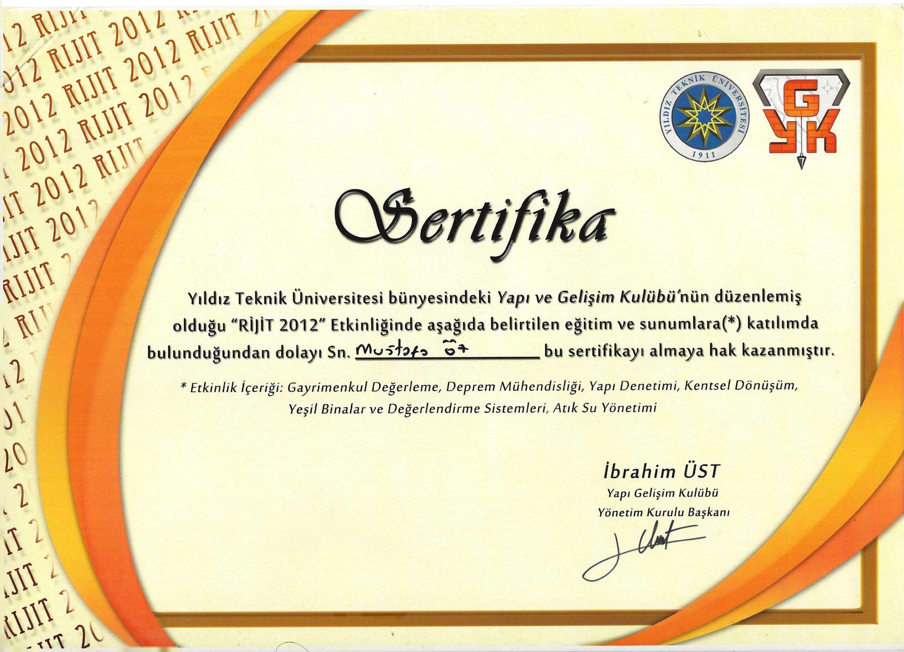 Netcad Eğitim Sertifikası — Netcad Yazılım